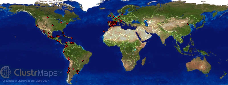Clustrmaps 2008