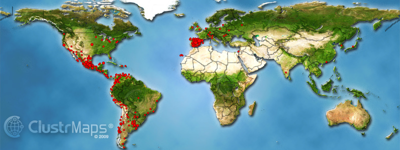 Clustrmaps 2010