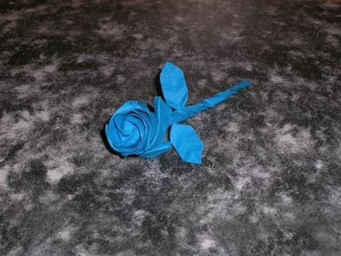 Rosa azul